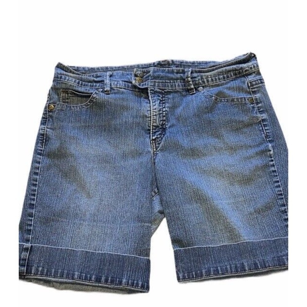 CB Jean Shorts High Rise Button Waist 34”
